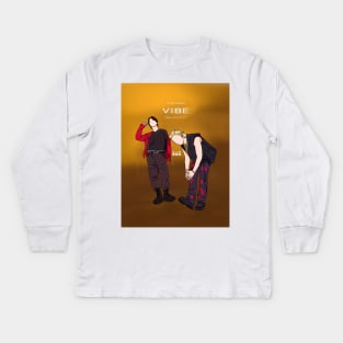 vibe taeyang ft jimin Kids Long Sleeve T-Shirt